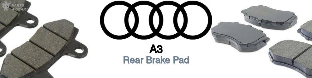 Discover Audi A3 Rear Brake Pads For Your Vehicle