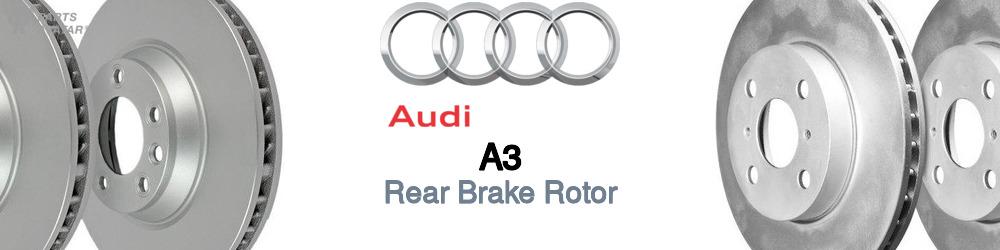 Discover Audi A3 Rear Brake Rotors For Your Vehicle