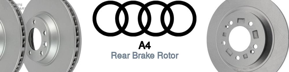 Discover Audi A4 Rear Brake Rotors For Your Vehicle