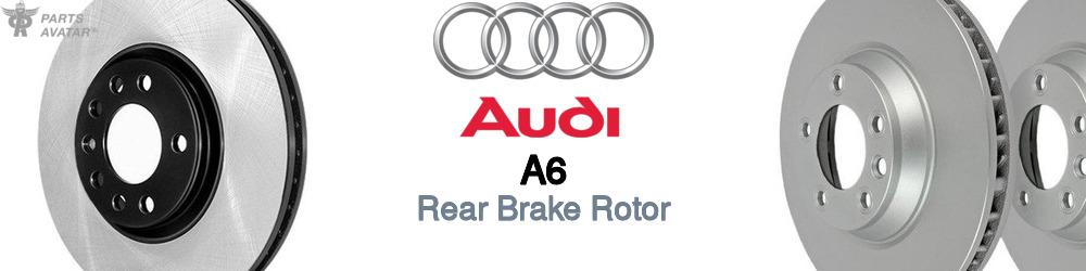 Discover Audi A6 Rear Brake Rotors For Your Vehicle
