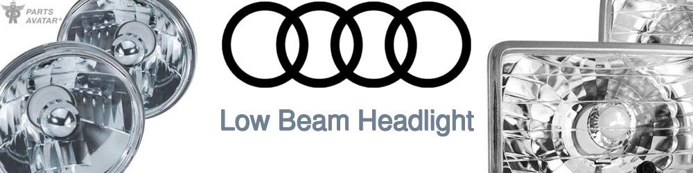 Discover Audi Low Beam Bulbs For Your Vehicle