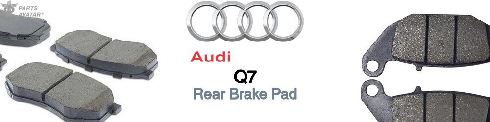 Discover Audi Q7 Rear Brake Pads For Your Vehicle