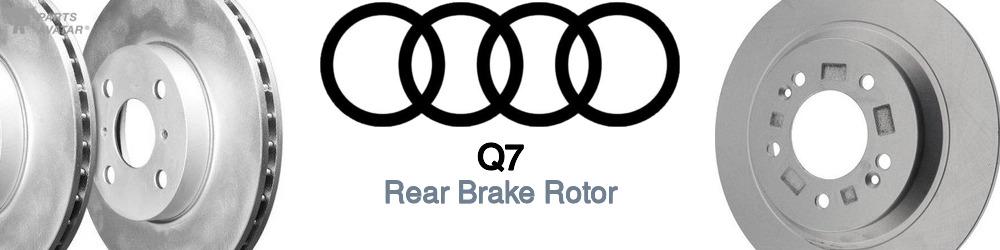 Discover Audi Q7 Rear Brake Rotors For Your Vehicle