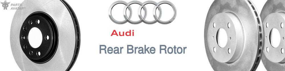 Discover Audi Rear Brake Rotors For Your Vehicle