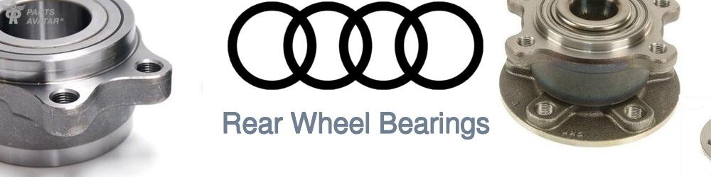 Discover Audi Rear Wheel Bearings For Your Vehicle