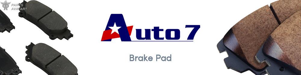 Discover AUTO 7 Brake Pads For Your Vehicle