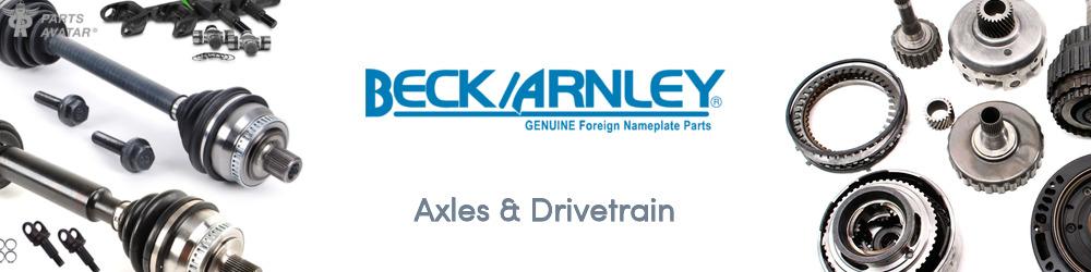 Beck/Arnley Axles & Drivetrain