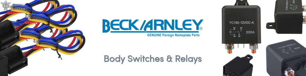 Discover BECK/ARNLEY Body Control Sensors For Your Vehicle