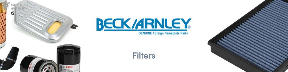 Discover Beck/Arnley Filters For Your Vehicle