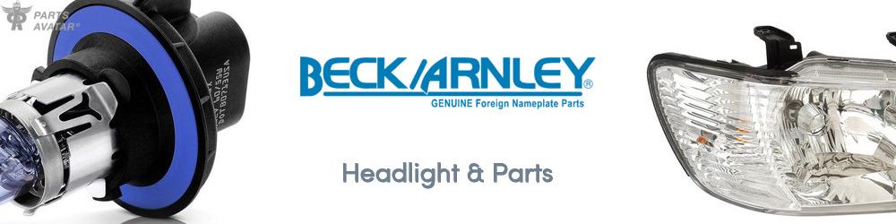 Discover Beck/Arnley Headlight & Parts For Your Vehicle