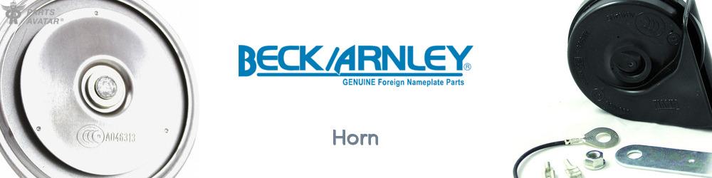 Discover Beck/Arnley Horn For Your Vehicle