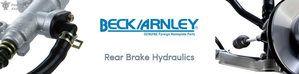 Discover BECK/ARNLEY Brake Hoses For Your Vehicle