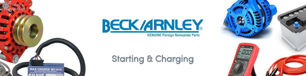 Discover Beck/Arnley Starting & Charging For Your Vehicle