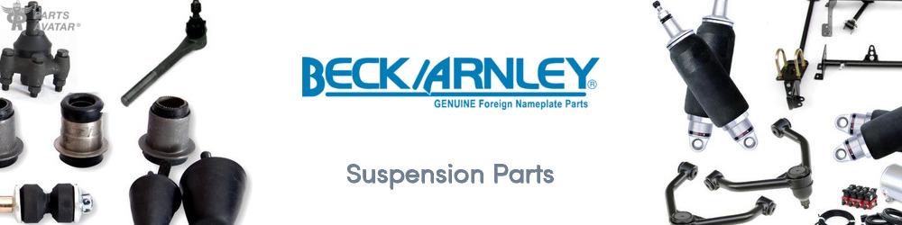 Discover Beck/Arnley Suspension Parts For Your Vehicle