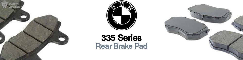 Discover BMW 335 series Rear Brake Pads For Your Vehicle