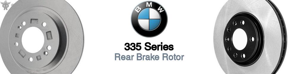 Discover BMW 335 series Rear Brake Rotors For Your Vehicle