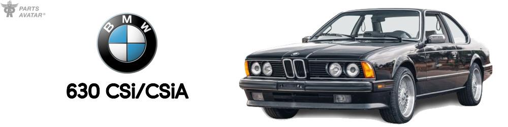Discover BMW 630 CSi/CSiA Parts For Your Vehicle