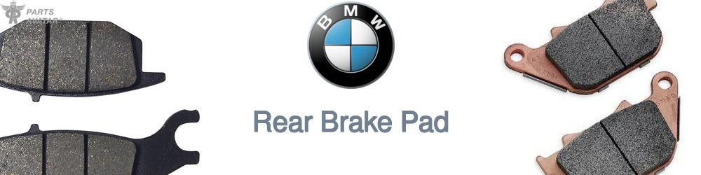 Discover BMW Rear Brake Pads For Your Vehicle