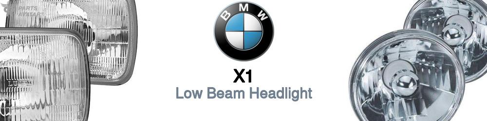 Discover BMW X1 Low Beam Bulbs For Your Vehicle