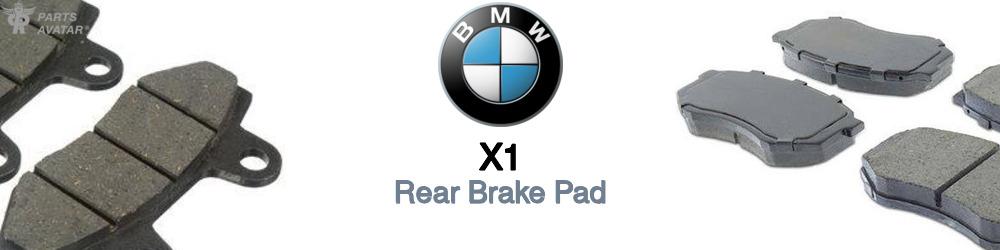 Discover BMW X1 Rear Brake Pads For Your Vehicle