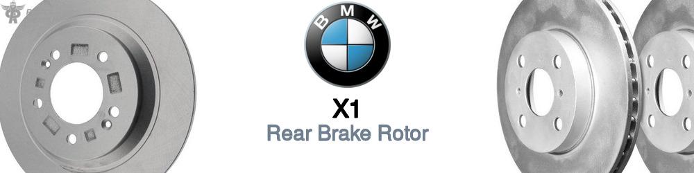 BMW X1 Rear Brake Rotor