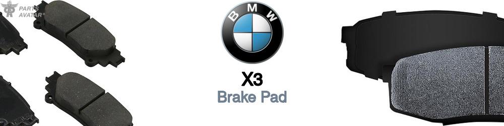 Discover BMW X3 Brake Pads For Your Vehicle