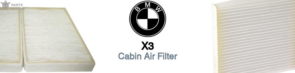 Discover BMW X3 Cabin Air Filters For Your Vehicle