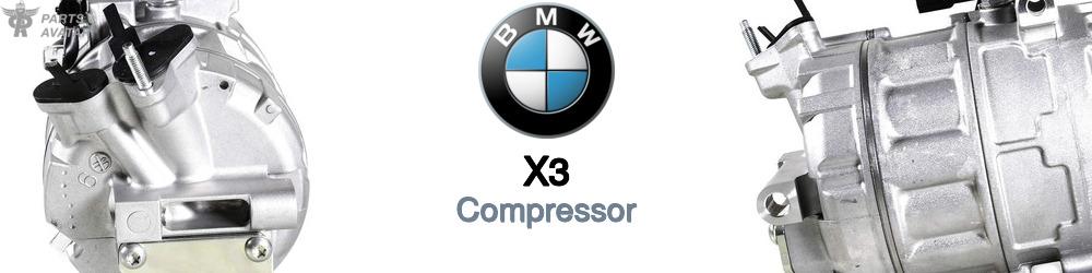Discover BMW X3 AC Compressors For Your Vehicle