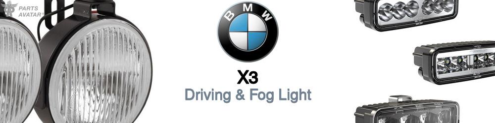 Discover BMW X3 Fog Daytime Running Lights For Your Vehicle