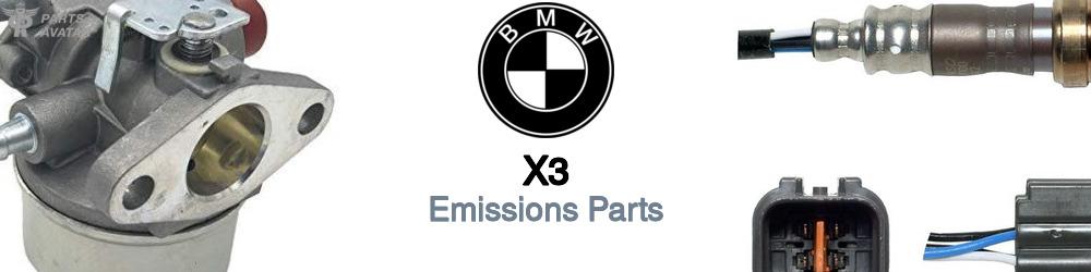 Discover BMW X3 Emission Parts For Your Vehicle