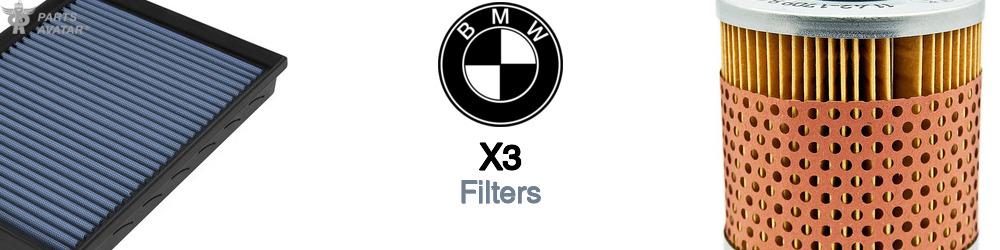 Discover BMW X3 Car Filters For Your Vehicle