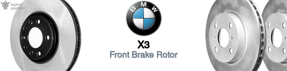 Discover BMW X3 Front Brake Rotors For Your Vehicle