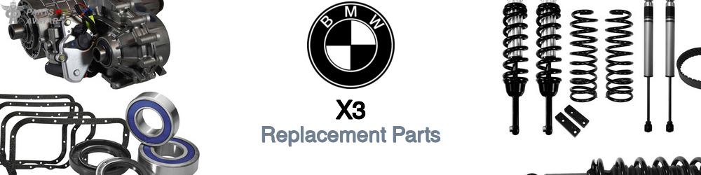 Discover BMW X3 Replacement Parts For Your Vehicle