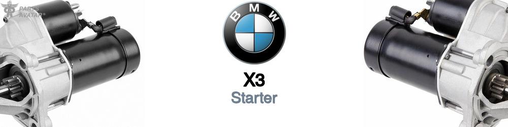 Discover BMW X3 Starters For Your Vehicle