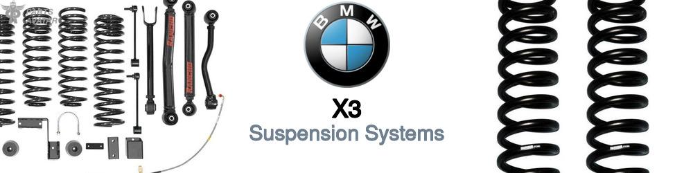 Discover BMW X3 Suspension For Your Vehicle