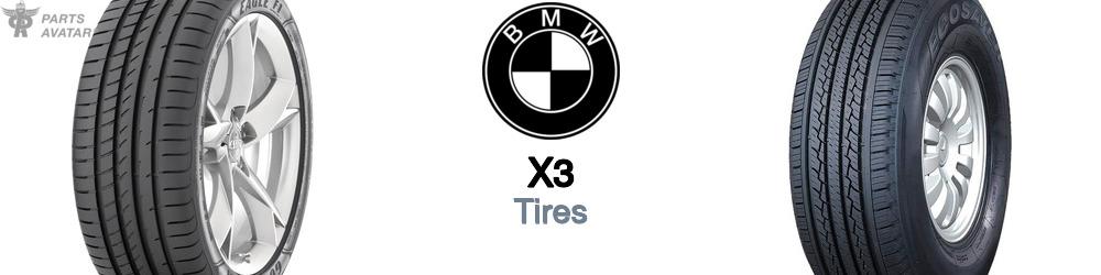 Discover BMW X3 Tires For Your Vehicle