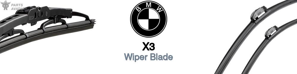 Set Di 3 Spazzole Tergicristallo Per BMW X3 2018-2023 – 26/20/11 Pollici, Silicone