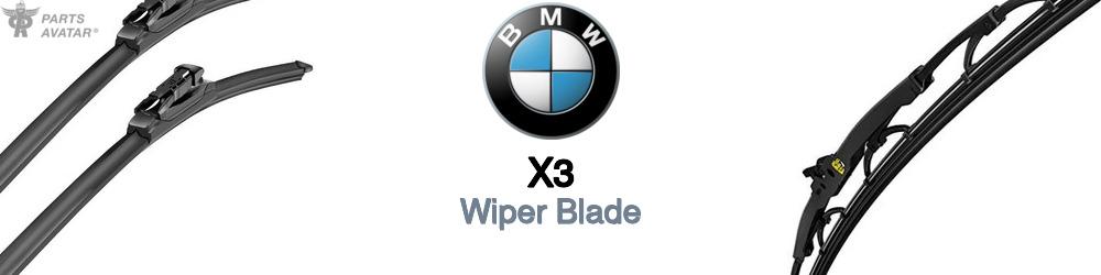 Discover BMW X3 Wiper Blades For Your Vehicle
