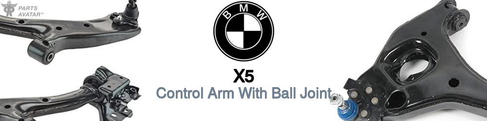 2x Front Lower Control Arms With Ball Joint For BMW X5 E53 (2000-2006) – Direct Replacement 31126760275