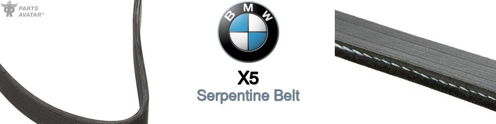 Discover BMW X5 Serpentine Belts For Your Vehicle