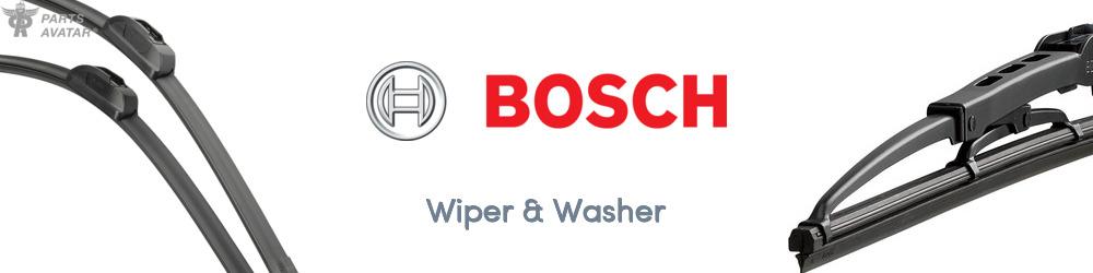 Discover Bosch Wiper & Washer For Your Vehicle