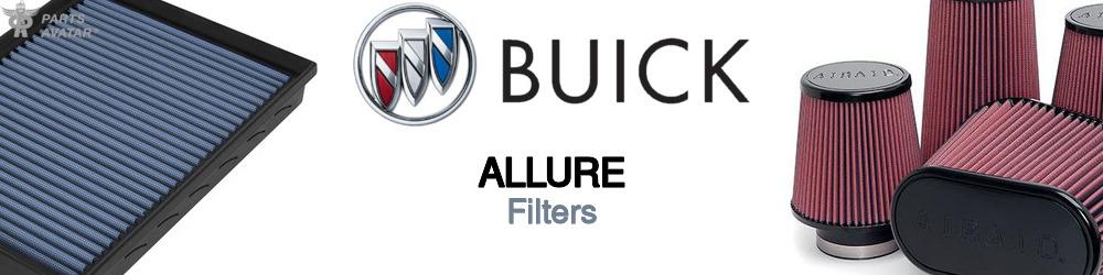 Discover Buick Allure Car Filters For Your Vehicle