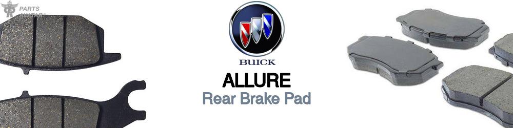 Discover Buick Allure Rear Brake Pads For Your Vehicle