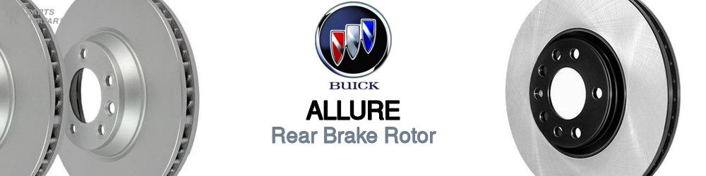 Discover Buick Allure Rear Brake Rotors For Your Vehicle