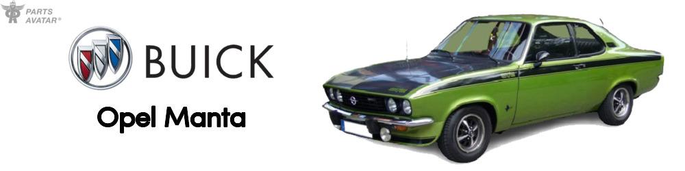 Discover Buick Opel Manta Parts For Your Vehicle