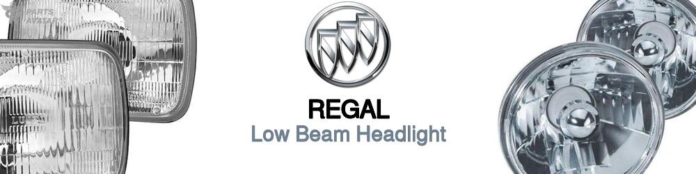 Buick Regal Low Beam Headlight