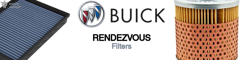 Discover Buick Rendezvous Car Filters For Your Vehicle