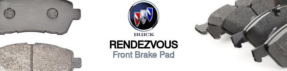 Discover Buick Rendezvous Front Brake Pads For Your Vehicle