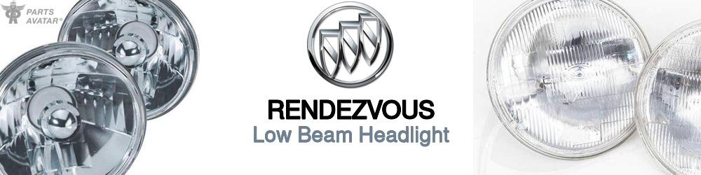 Discover Buick Rendezvous Low Beam Bulbs For Your Vehicle