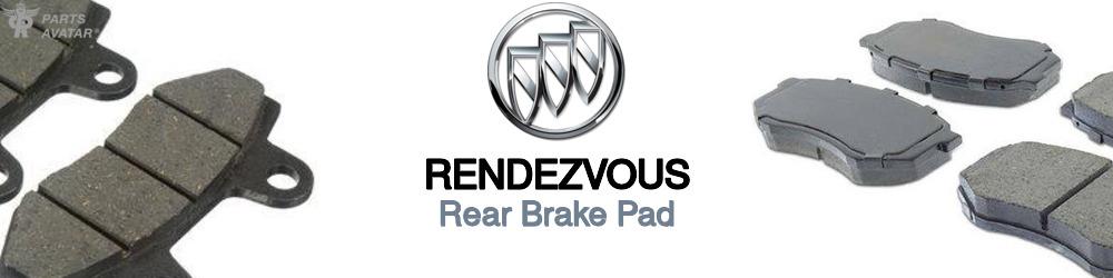 Discover Buick Rendezvous Rear Brake Pads For Your Vehicle